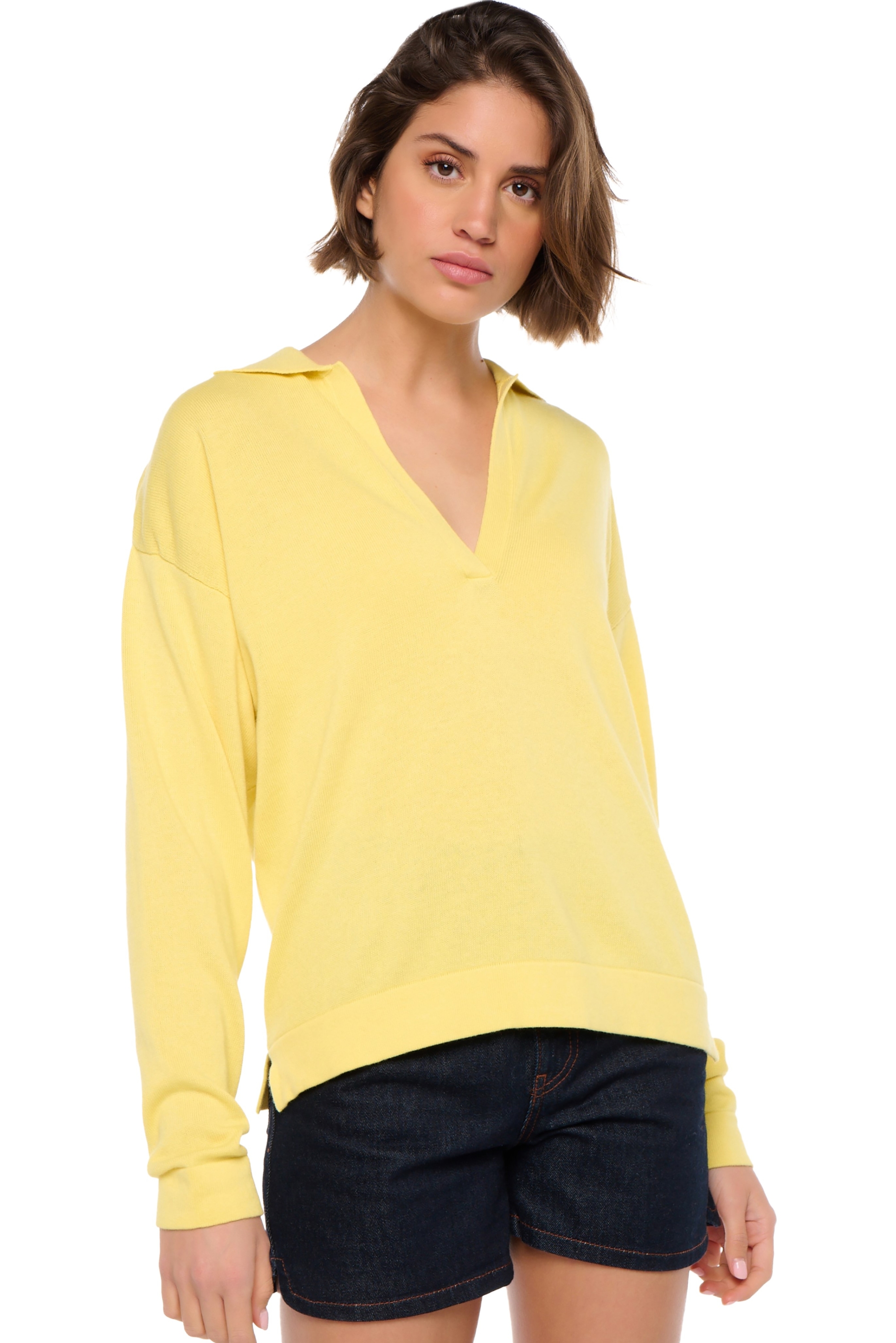 Cotone & Cashmere cashmere donna cotone cashmere solene granita s